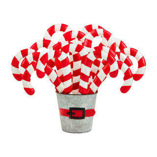 Tin Candy Cane Ornament