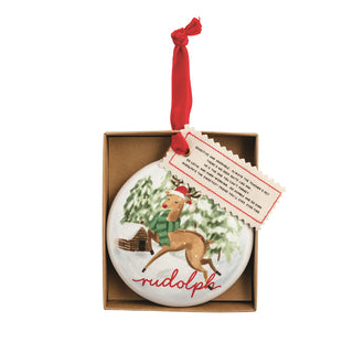 Santa's Reindeer Ornament