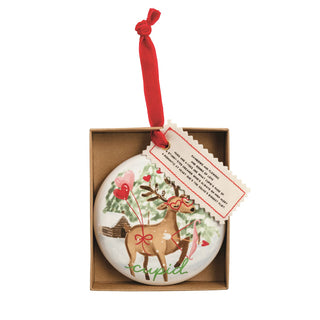Santa's Reindeer Ornament