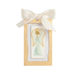 Gold Nativity Ornament