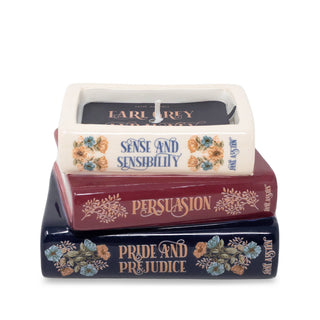 Bookstack Candle, Jane Austen