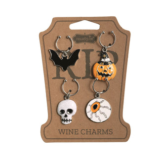 Pumpkin Wine Charm Set