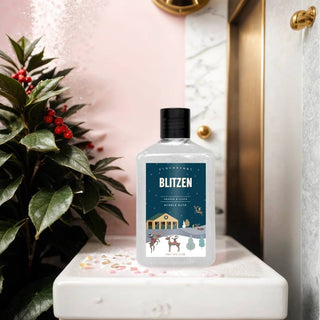 Blitzen Holiday Scented Organic Chemical Free Bubble Bath