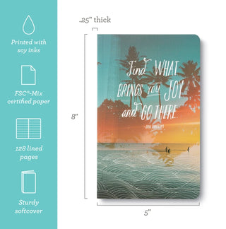 Find What Brings You Joy and Go There - Write Now Journal