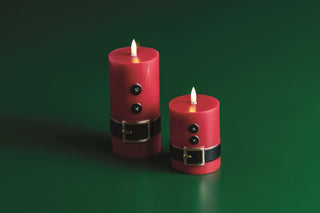 Christmas Flameless Pillar