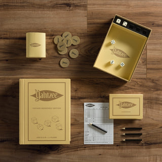 Vintage Bookshelf Classic Board Games