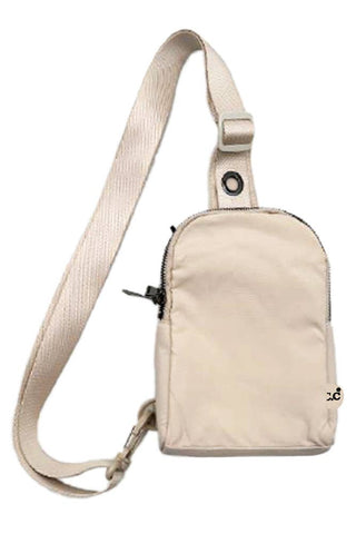 Double Pocket Sling Bag