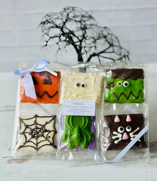 Halloween Spooky Chocolate Covered Graham Cracker Set