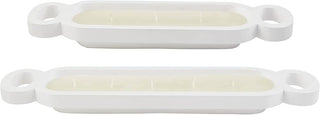 Long White Vanilla Candle