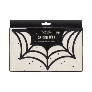 Spider Web Bunting Banner