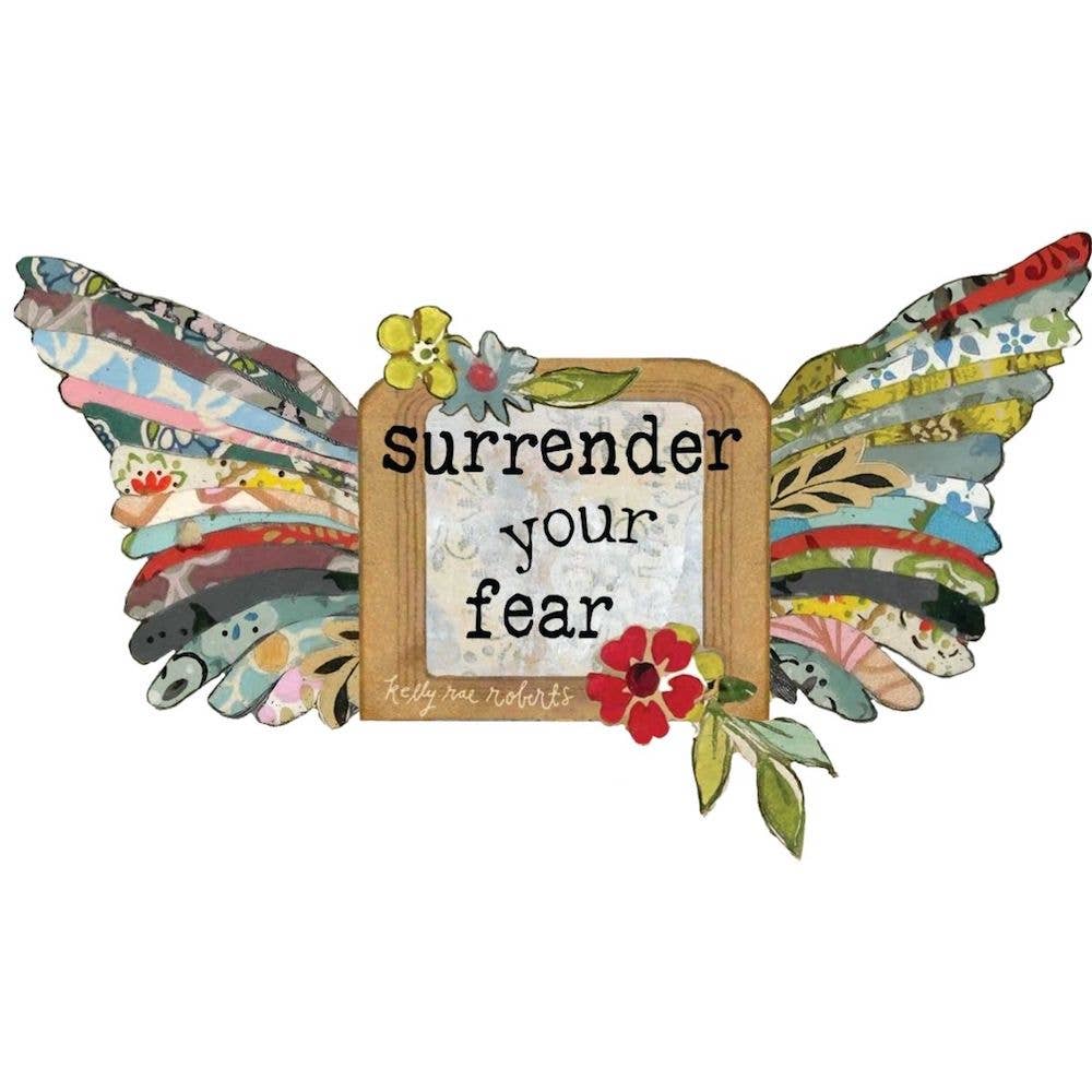 Surrender Your Fear - Sticker – The View Cafe & Gifts