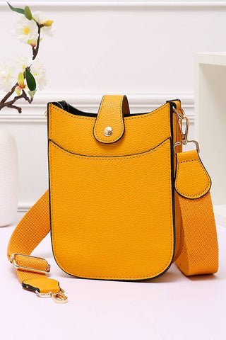 Mini PU Cellphone Cross Body Bag