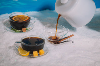 Winter Tea Cube Kit for Hot Drinks, 3 Gourmet Flavors