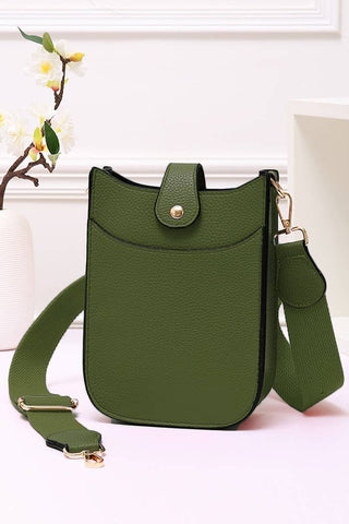 Mini PU Cellphone Cross Body Bag