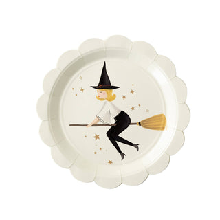 Witching Hour Witches Paper Plate Set