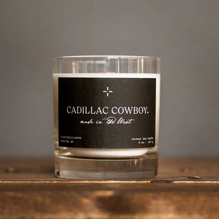 Cadillac Cowboy Candle