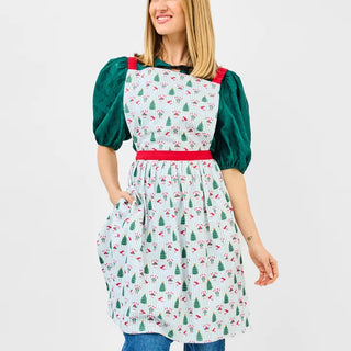 Peppermint Pine Adult Apron
