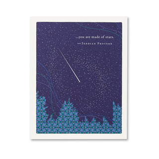 You Are Made Of Stars Card