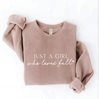 Just A Girl Fall Sweatshirt