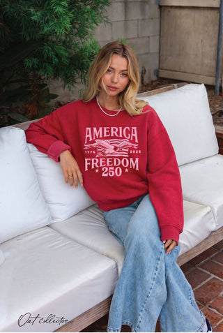 AMERICA FREEDOM 250 Graphic Sweatshirt