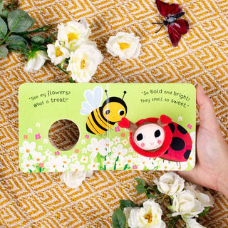 You're My Little Cuddle Bug Finger Puppet Book by Nicola Edwards