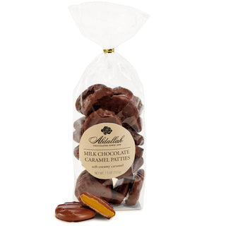 Milk Chocolate Caramel Patties- 8 oz.