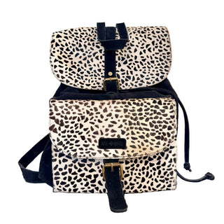 Monroe Black & White Backpack