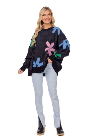 Jadie Floral Sweater