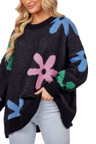 Jadie Floral Sweater