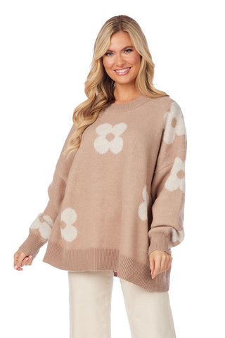 Jadie Floral Sweater