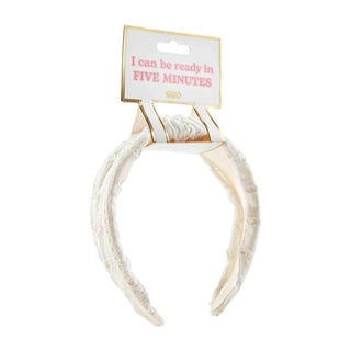 Eyelet Knotted Headband