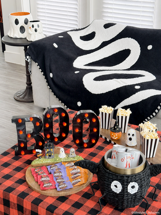 Halloween Chenille Blanket