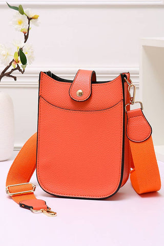 Mini PU Cellphone Cross Body Bag