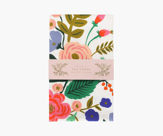 Floral Vines Tea Towel