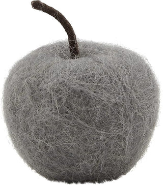 Gray Felt Wool Apple Filler