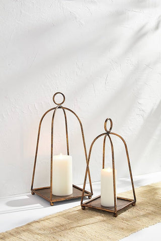 Metal Lantern Set