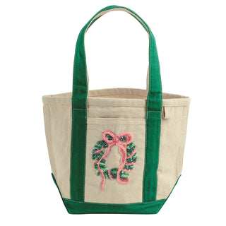 Holiday Beaded Mini Tote