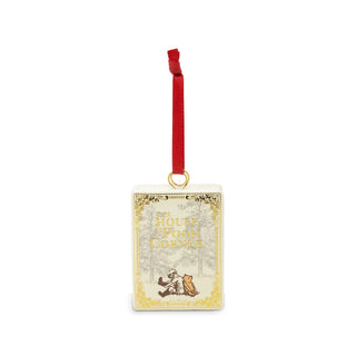 Ceramic Book Ornament, The House at Pooh Corner
