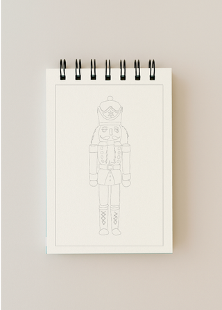A little bit of christmas - mini watercoloring book