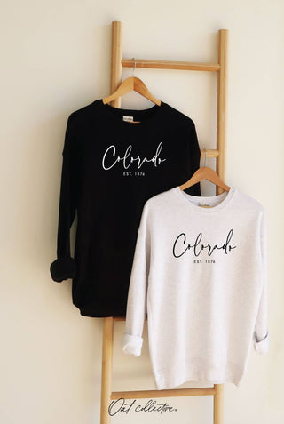COLORADO EST 1876 Graphic Sweatshirt