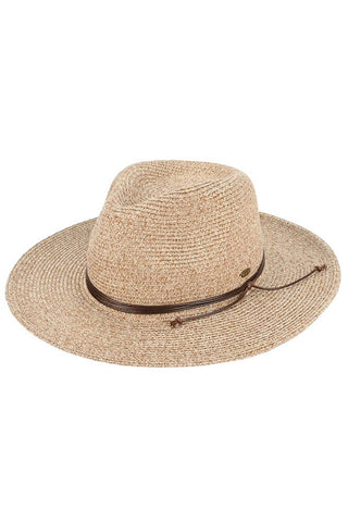 C.C String Trim Band Panama Sun Hat