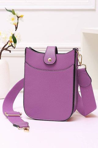 Mini PU Cellphone Cross Body Bag