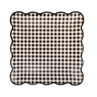 Gingham Plate