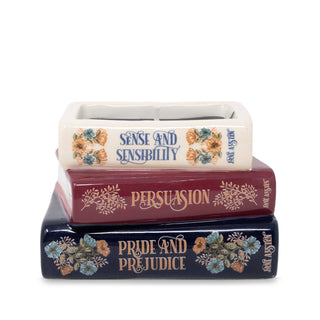 Bookstack Candle, Jane Austen