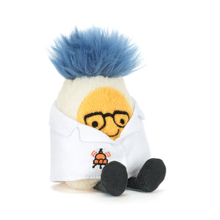 Jellycat Amuseables Boiled Egg Scientist Outifit