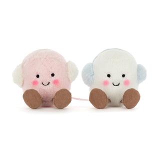 Jellycat Amuseables Toastie Pink & White Marshmallows