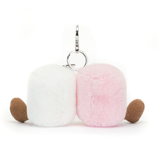 Jellycat Pair of Marshmallows Bag Charm