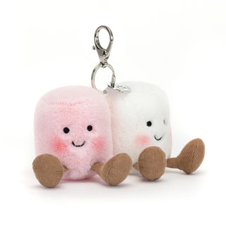 Jellycat Pair of Marshmallows Bag Charm