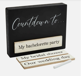 Wedding Countdown Plaque