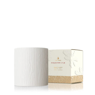 Frasier Fir Gilded Ceramic Poured Candle